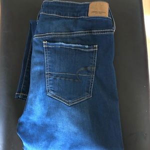 AE NWOT Mid rose stretch leggings